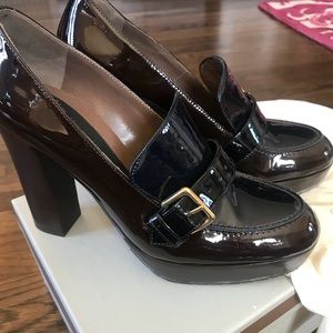 Marni Black Patent Leather Loafer